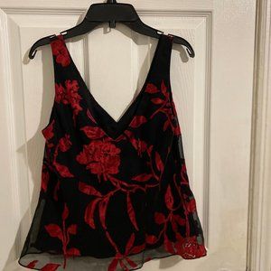 Black and Red blouse